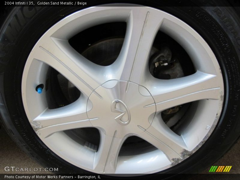 Golden Sand Metallic / Beige 2004 Infiniti I 35