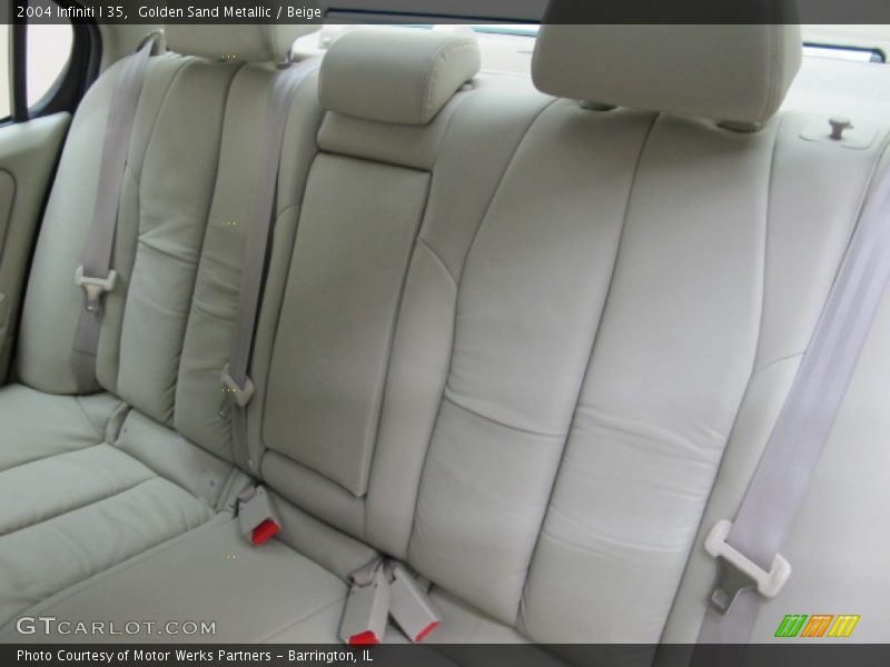 Golden Sand Metallic / Beige 2004 Infiniti I 35
