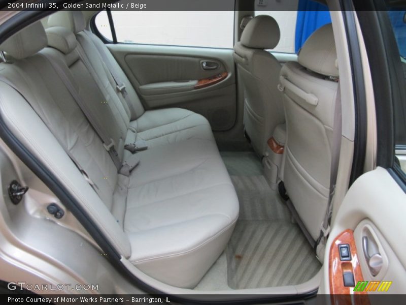 Golden Sand Metallic / Beige 2004 Infiniti I 35