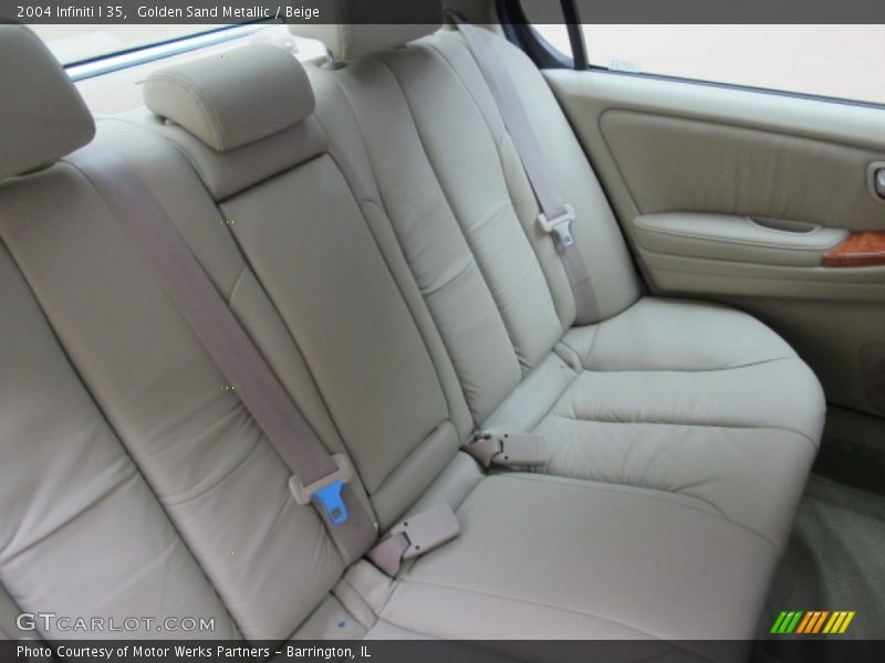 Golden Sand Metallic / Beige 2004 Infiniti I 35
