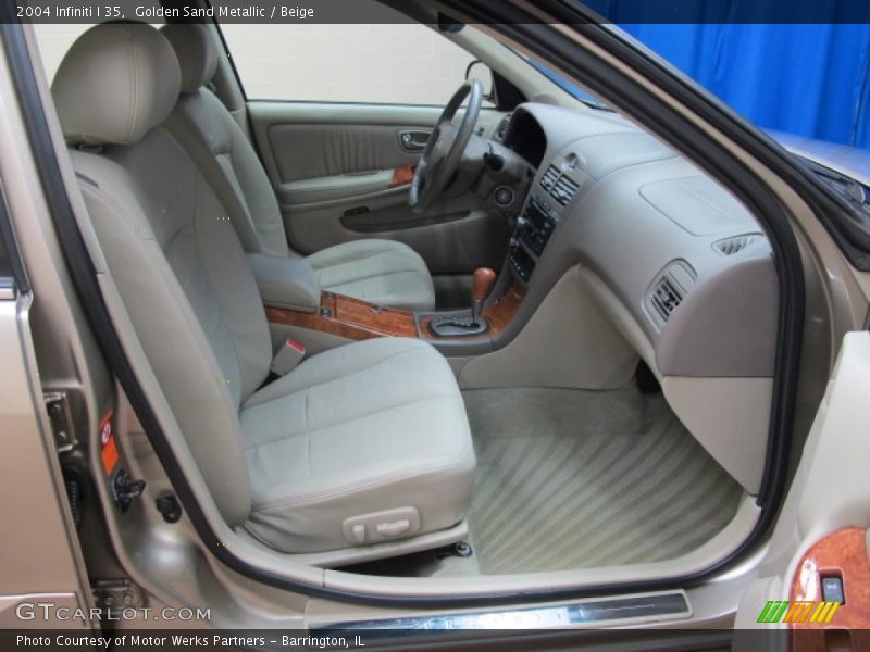 Golden Sand Metallic / Beige 2004 Infiniti I 35