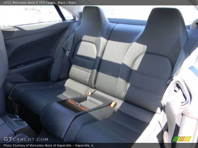 Black / Black 2012 Mercedes-Benz E 350 Coupe