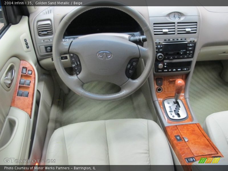 Golden Sand Metallic / Beige 2004 Infiniti I 35