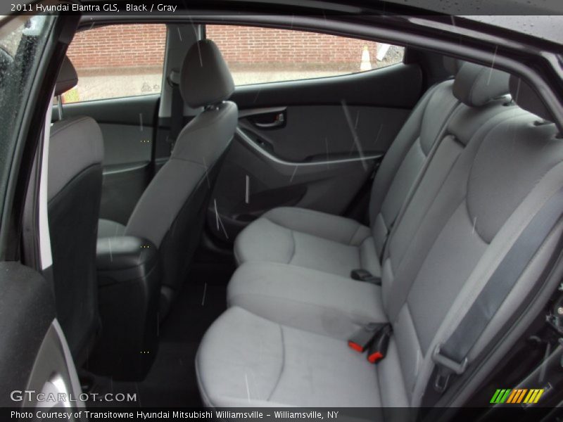 Black / Gray 2011 Hyundai Elantra GLS