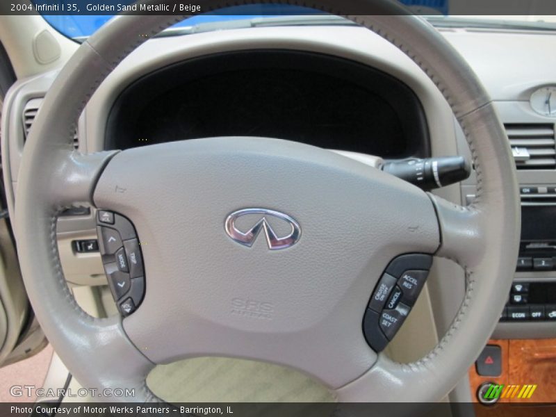 Golden Sand Metallic / Beige 2004 Infiniti I 35