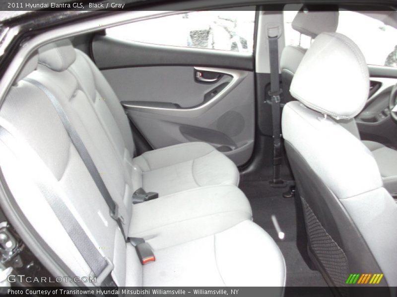 Black / Gray 2011 Hyundai Elantra GLS