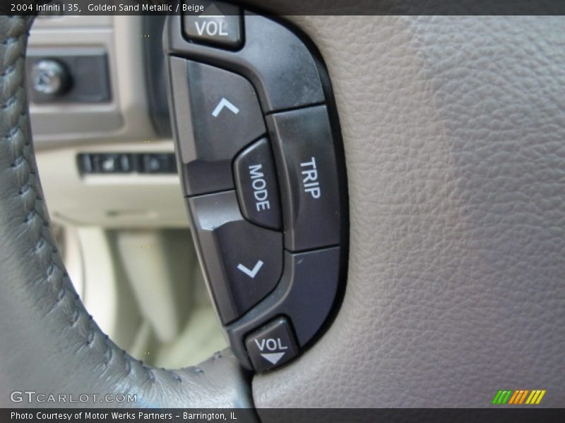 Golden Sand Metallic / Beige 2004 Infiniti I 35