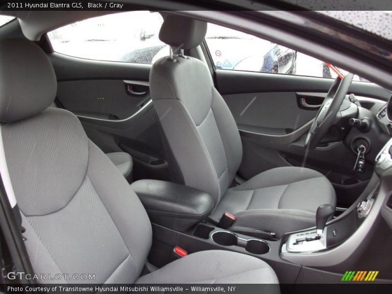 Black / Gray 2011 Hyundai Elantra GLS