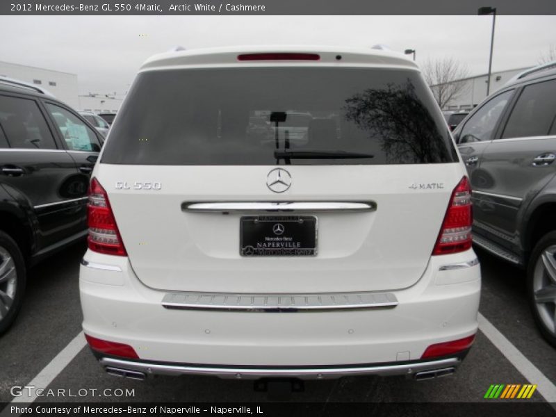 Arctic White / Cashmere 2012 Mercedes-Benz GL 550 4Matic