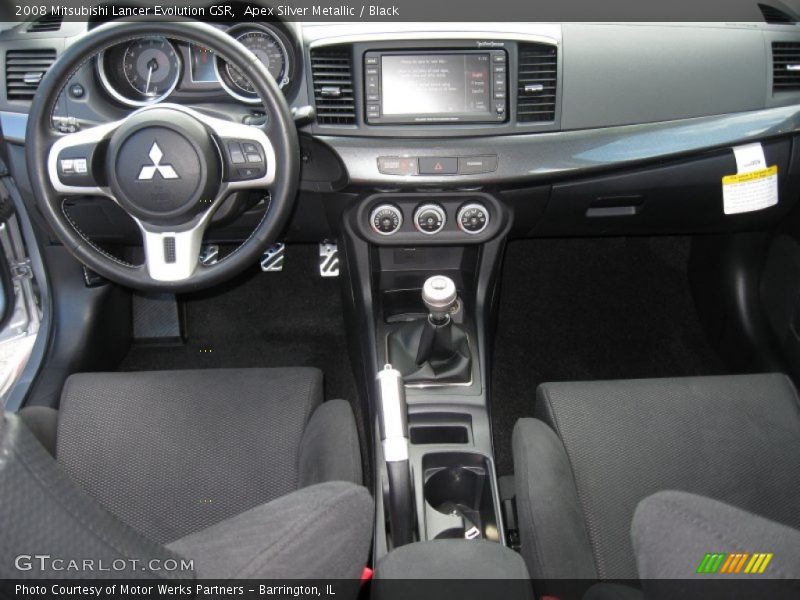Dashboard of 2008 Lancer Evolution GSR