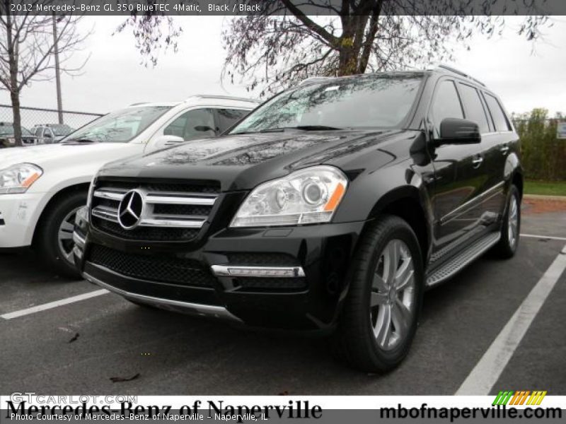 Black / Black 2012 Mercedes-Benz GL 350 BlueTEC 4Matic