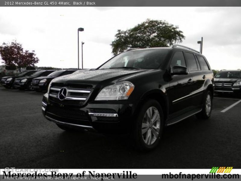 Black / Black 2012 Mercedes-Benz GL 450 4Matic