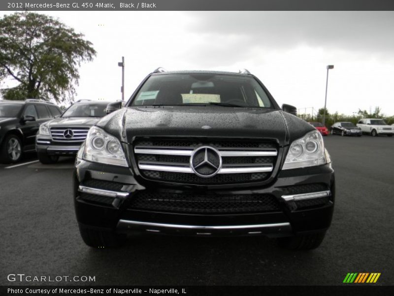 Black / Black 2012 Mercedes-Benz GL 450 4Matic