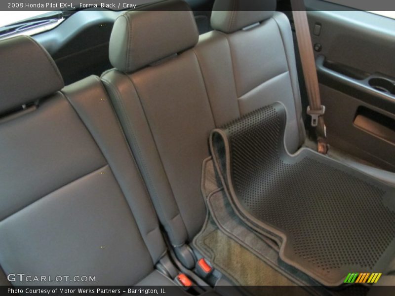 Formal Black / Gray 2008 Honda Pilot EX-L
