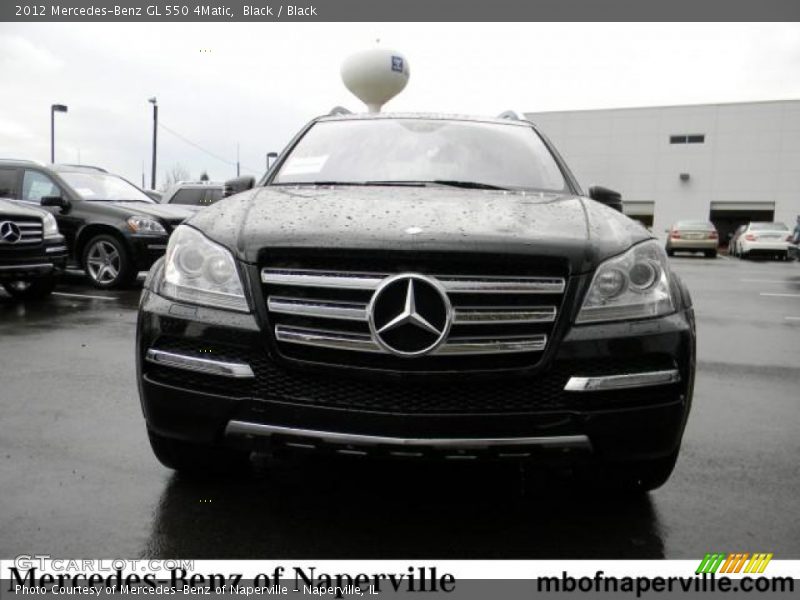 Black / Black 2012 Mercedes-Benz GL 550 4Matic