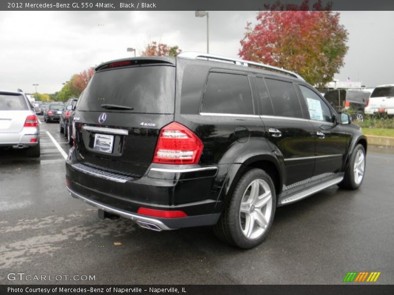 Black / Black 2012 Mercedes-Benz GL 550 4Matic