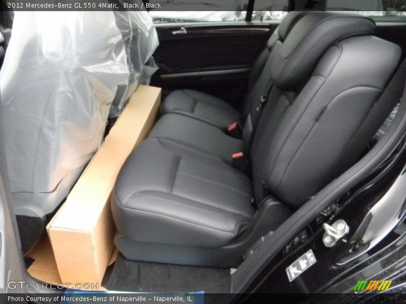 Black / Black 2012 Mercedes-Benz GL 550 4Matic