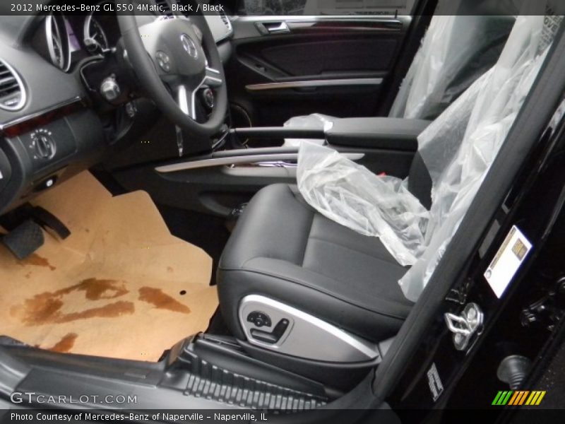Black / Black 2012 Mercedes-Benz GL 550 4Matic