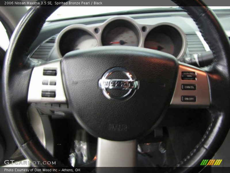 Spirited Bronze Pearl / Black 2006 Nissan Maxima 3.5 SE