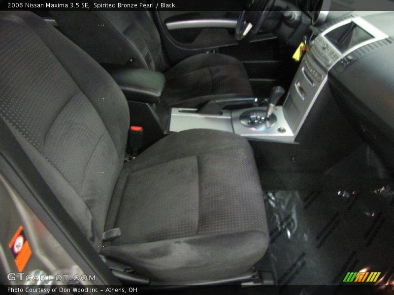 Spirited Bronze Pearl / Black 2006 Nissan Maxima 3.5 SE