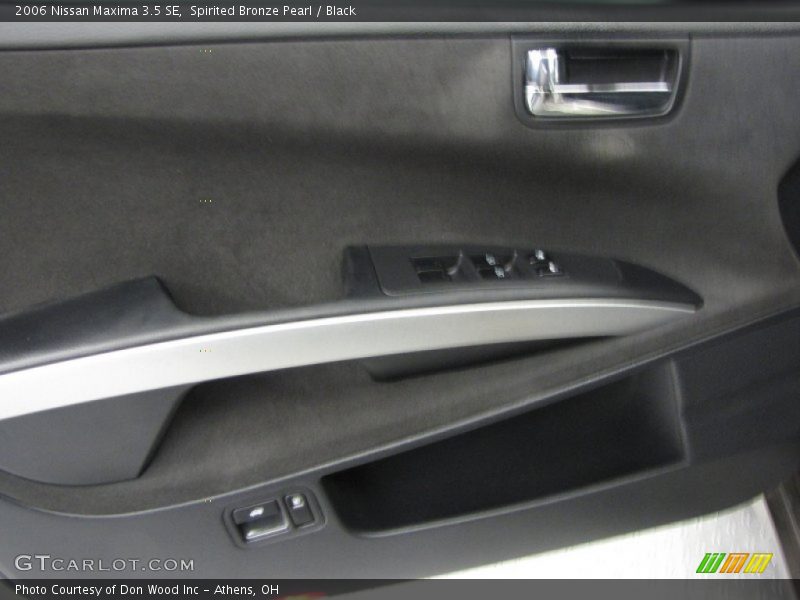 Spirited Bronze Pearl / Black 2006 Nissan Maxima 3.5 SE