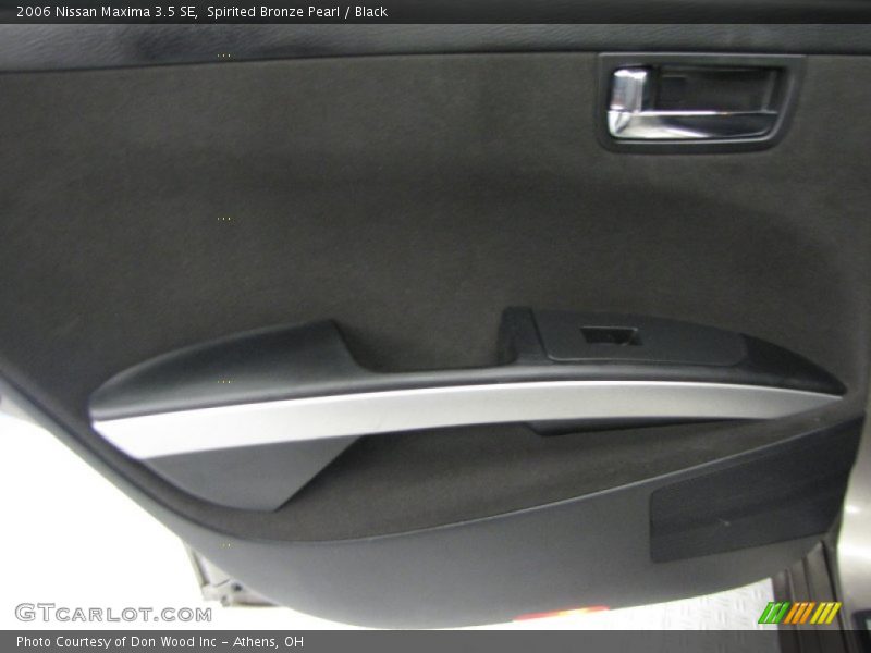 Spirited Bronze Pearl / Black 2006 Nissan Maxima 3.5 SE