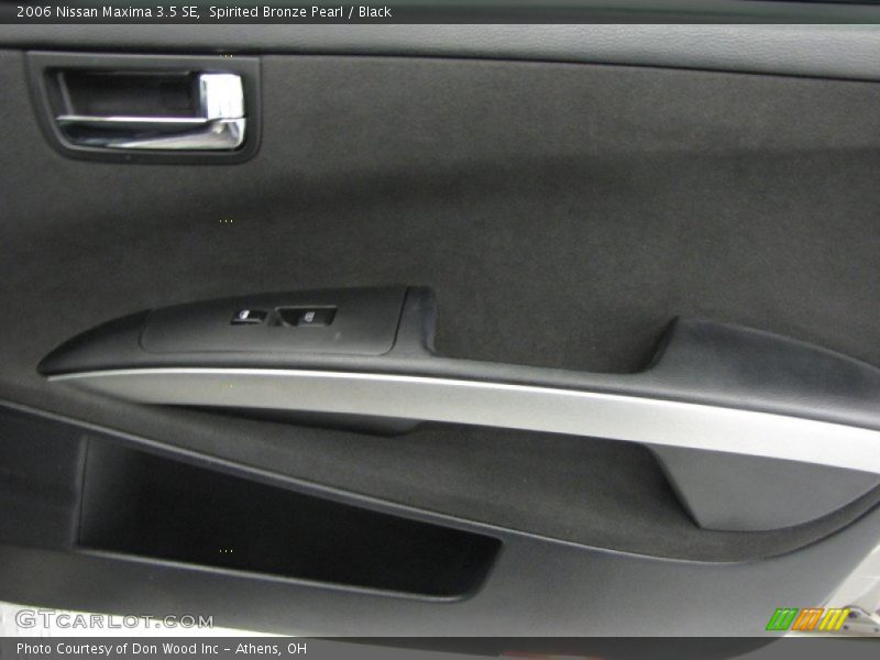 Spirited Bronze Pearl / Black 2006 Nissan Maxima 3.5 SE