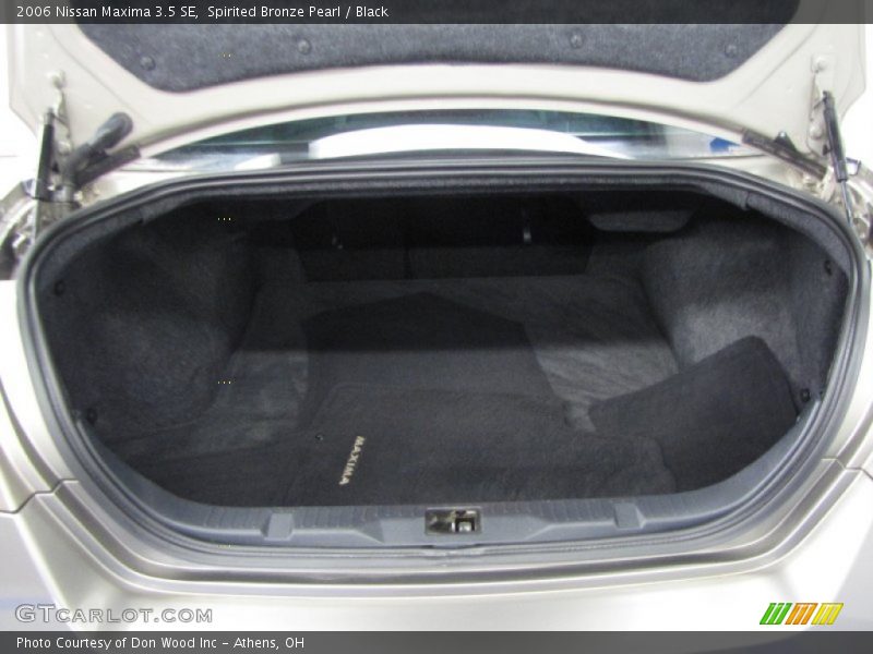 Spirited Bronze Pearl / Black 2006 Nissan Maxima 3.5 SE
