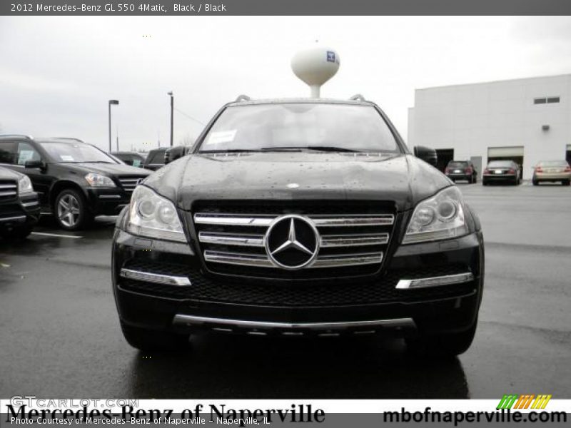 Black / Black 2012 Mercedes-Benz GL 550 4Matic