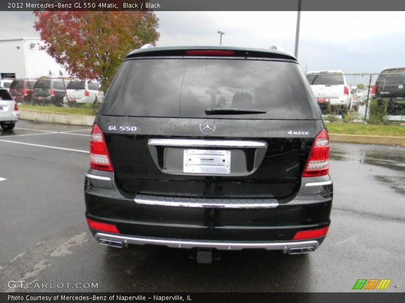 Black / Black 2012 Mercedes-Benz GL 550 4Matic