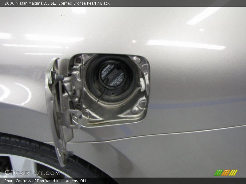 Spirited Bronze Pearl / Black 2006 Nissan Maxima 3.5 SE