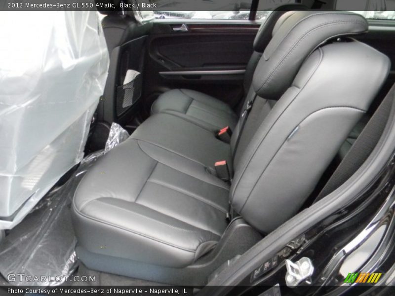Black / Black 2012 Mercedes-Benz GL 550 4Matic