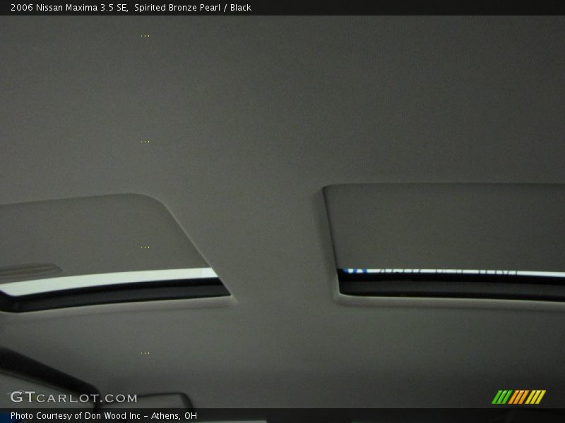 Spirited Bronze Pearl / Black 2006 Nissan Maxima 3.5 SE