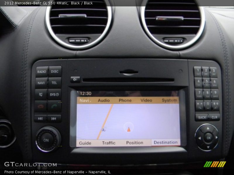 Black / Black 2012 Mercedes-Benz GL 550 4Matic