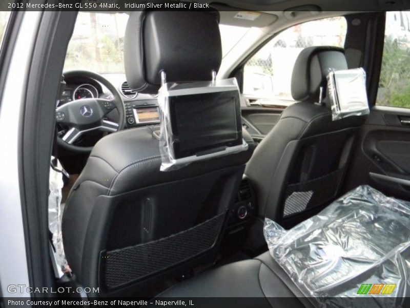 Iridium Silver Metallic / Black 2012 Mercedes-Benz GL 550 4Matic