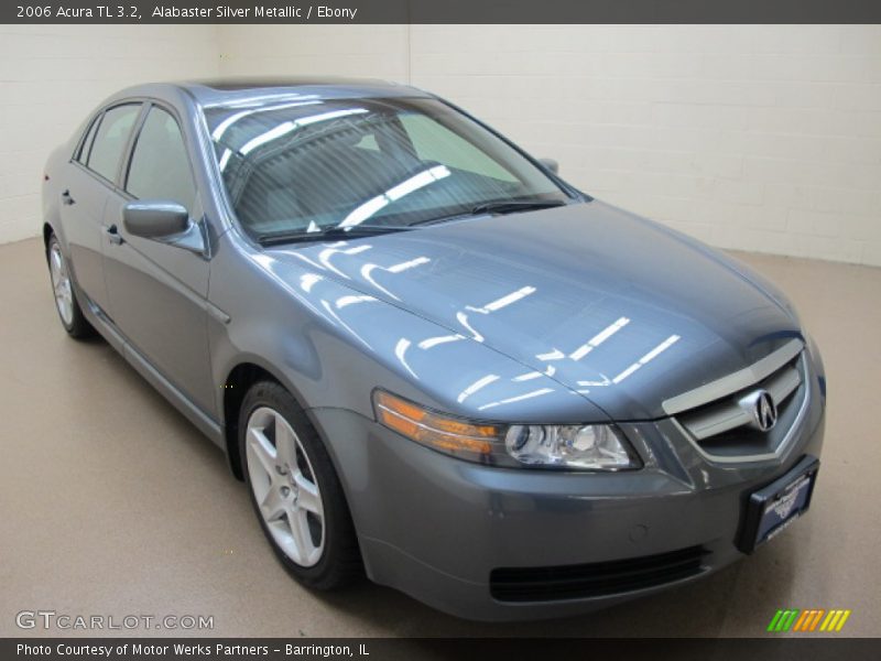 Alabaster Silver Metallic / Ebony 2006 Acura TL 3.2