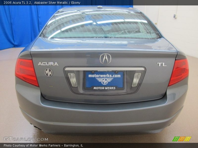 Alabaster Silver Metallic / Ebony 2006 Acura TL 3.2
