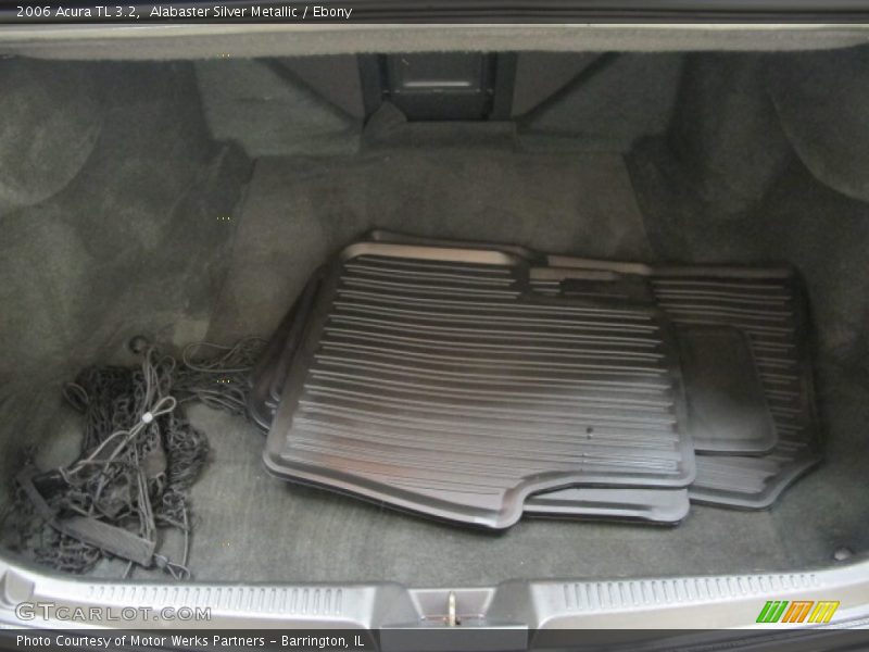 Alabaster Silver Metallic / Ebony 2006 Acura TL 3.2