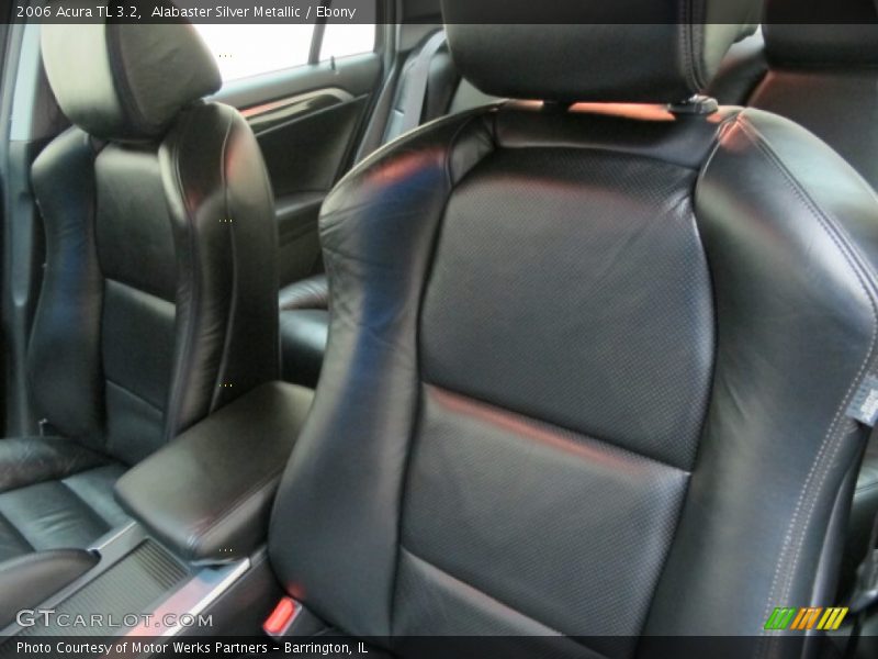Alabaster Silver Metallic / Ebony 2006 Acura TL 3.2