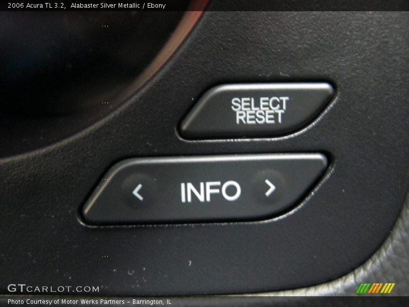 Alabaster Silver Metallic / Ebony 2006 Acura TL 3.2