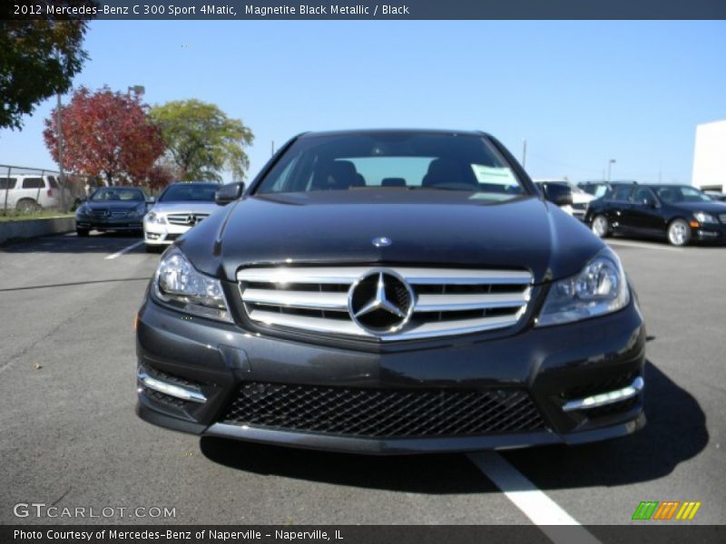 Magnetite Black Metallic / Black 2012 Mercedes-Benz C 300 Sport 4Matic