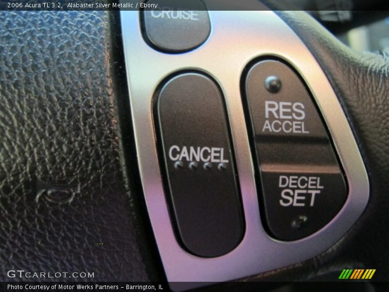 Alabaster Silver Metallic / Ebony 2006 Acura TL 3.2