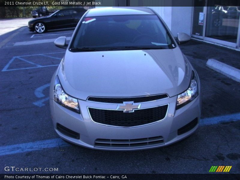 Gold Mist Metallic / Jet Black 2011 Chevrolet Cruze LT