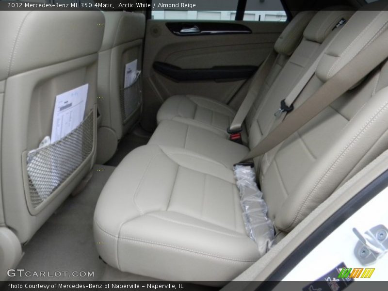 Arctic White / Almond Beige 2012 Mercedes-Benz ML 350 4Matic