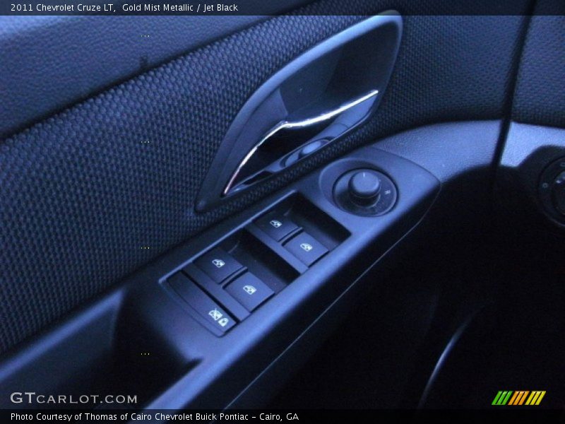 Gold Mist Metallic / Jet Black 2011 Chevrolet Cruze LT
