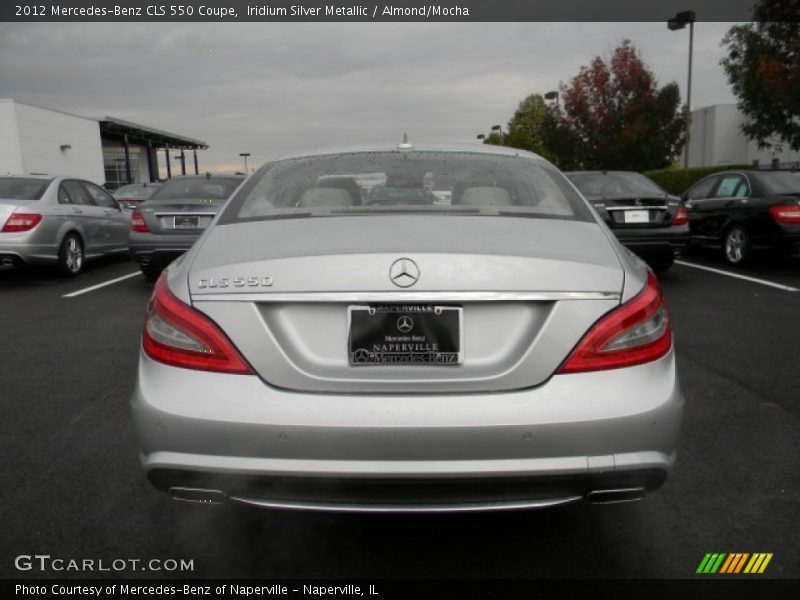 Iridium Silver Metallic / Almond/Mocha 2012 Mercedes-Benz CLS 550 Coupe