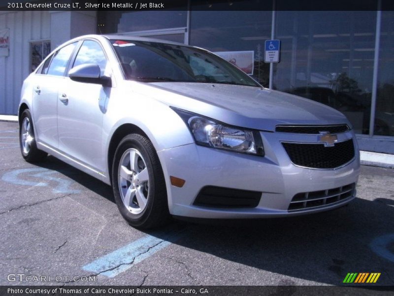 Silver Ice Metallic / Jet Black 2011 Chevrolet Cruze LT