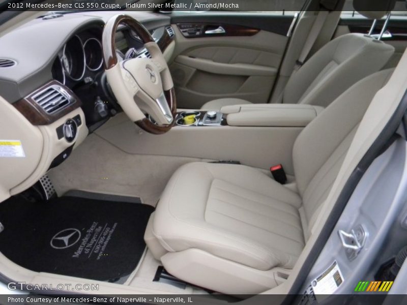 Iridium Silver Metallic / Almond/Mocha 2012 Mercedes-Benz CLS 550 Coupe