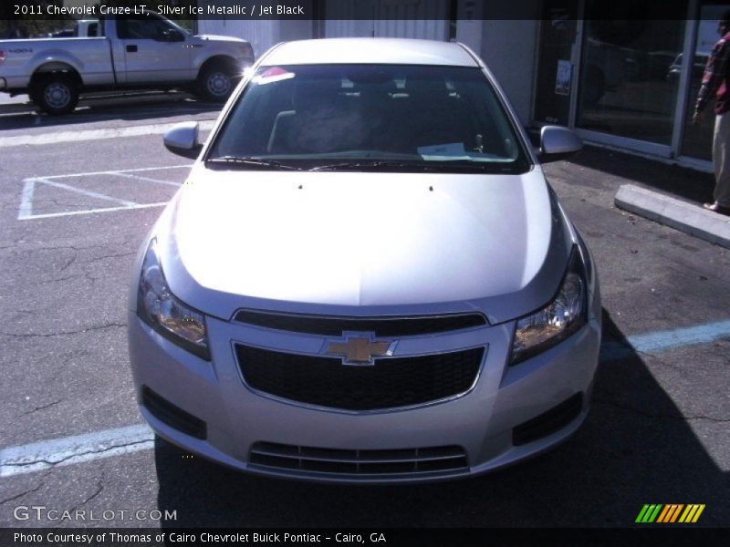 Silver Ice Metallic / Jet Black 2011 Chevrolet Cruze LT