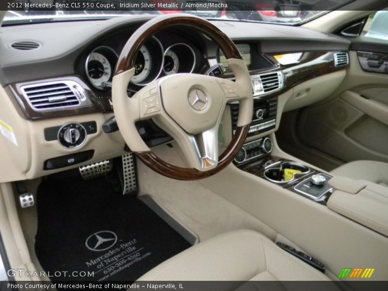 Iridium Silver Metallic / Almond/Mocha 2012 Mercedes-Benz CLS 550 Coupe